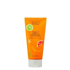 Sabonete Espumoso Clareador com Vitamina C Soqu 120ml