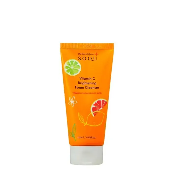 Sabonete Espumoso Clareador com Vitamina C Soqu 120ml