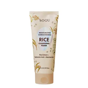 Sabão de Limpeza de Arroz Hidratante e Iluminador Soqu 200ml