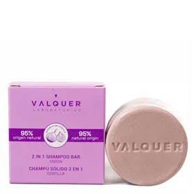 Valquer Champô Sólido 2 em 1 Cebola 70g