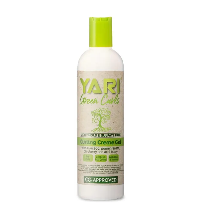 Yari Green Curls Light Hold Curling Cream Gel 355ml