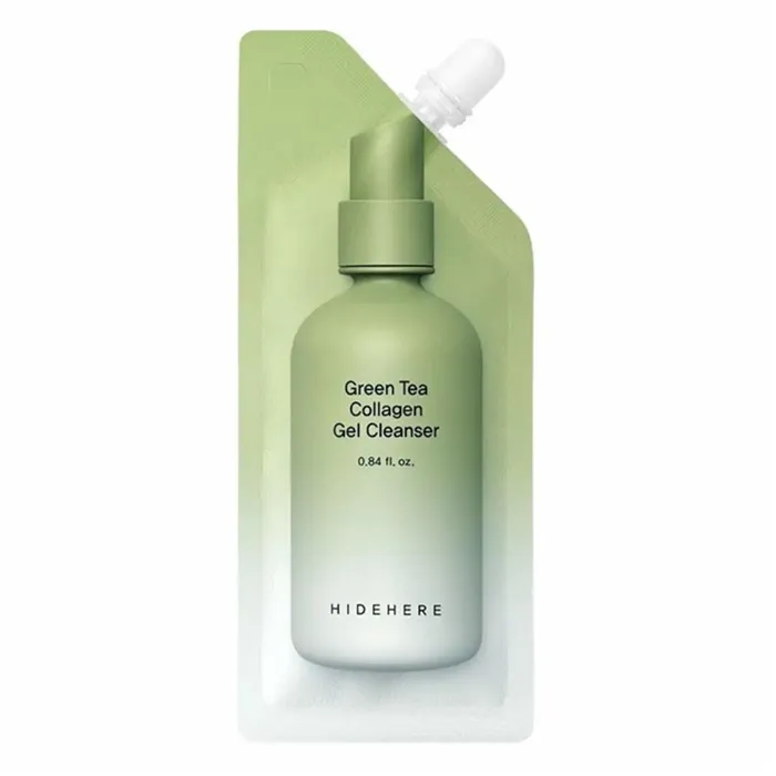 Hidehere Green Tea Collagen Gel Cleanser 25ml