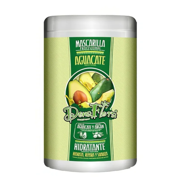 Dona Flora Masque hydratant avocat & argan 1000 ml
