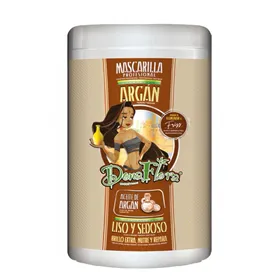 Dona Flora Masque capillaire lissant et soyeux Argan 1000 ml