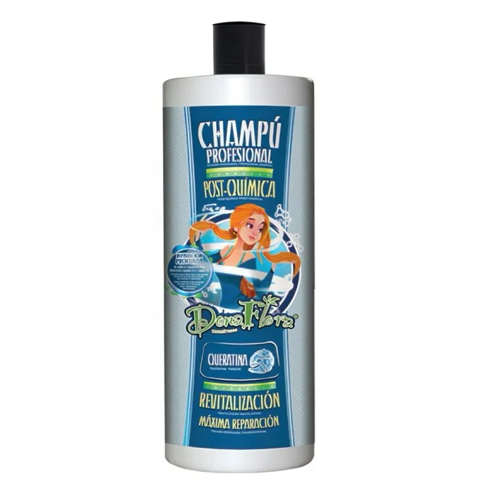 Dona Flora Champú Revitalización Post-Química 1000ml