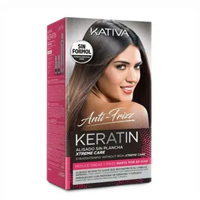 Kativa Keratin Lissage Brésilien Sans Lisseur Xtreme Care