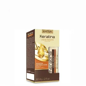 Óleo para Barba Kativa Keratina Líquida 60ml