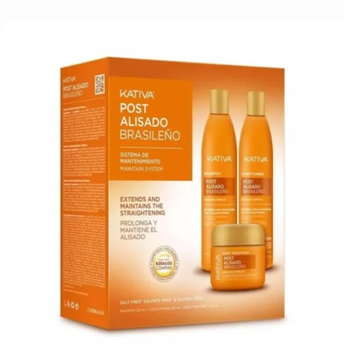 Kit Post Alisado Kativa