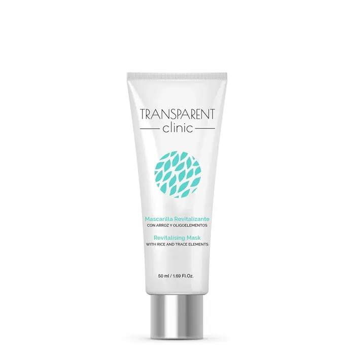 Máscara Revitalizante Transparent Clinic Clean 50ml
