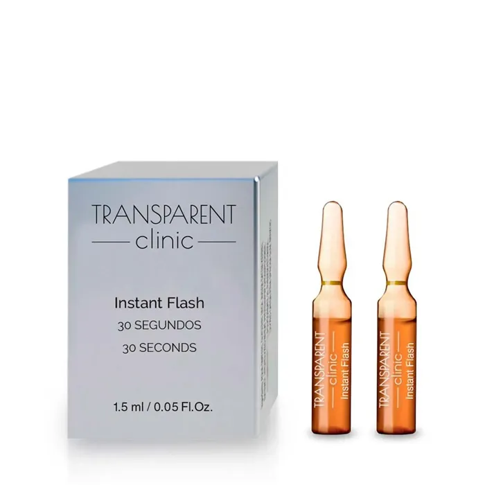 Transparent Clinic Concentrado Instant Beauty Flash 2x1,5ml