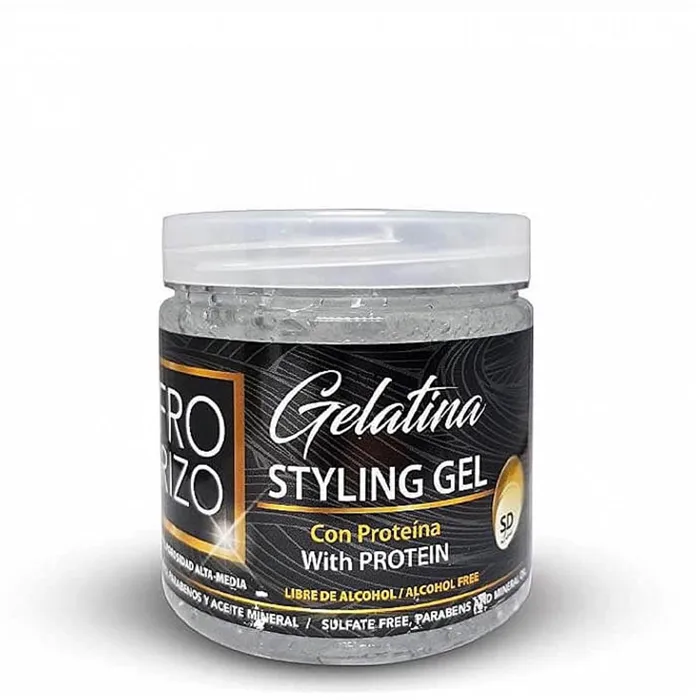 Afro & Rizo Gelatina Con Proteina 16oz
