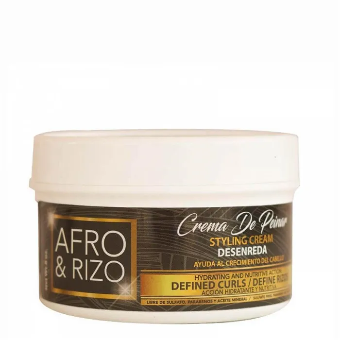 Afro & Rizo Crème coiffante 8 oz