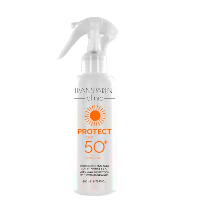 Spray Solar Protetor Transparent Clinic Protect SPF 50+ 200ml