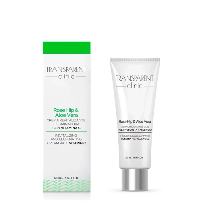 Creme Transparent Clinic Tendence Rose Hip & Aloe Vera 50ml