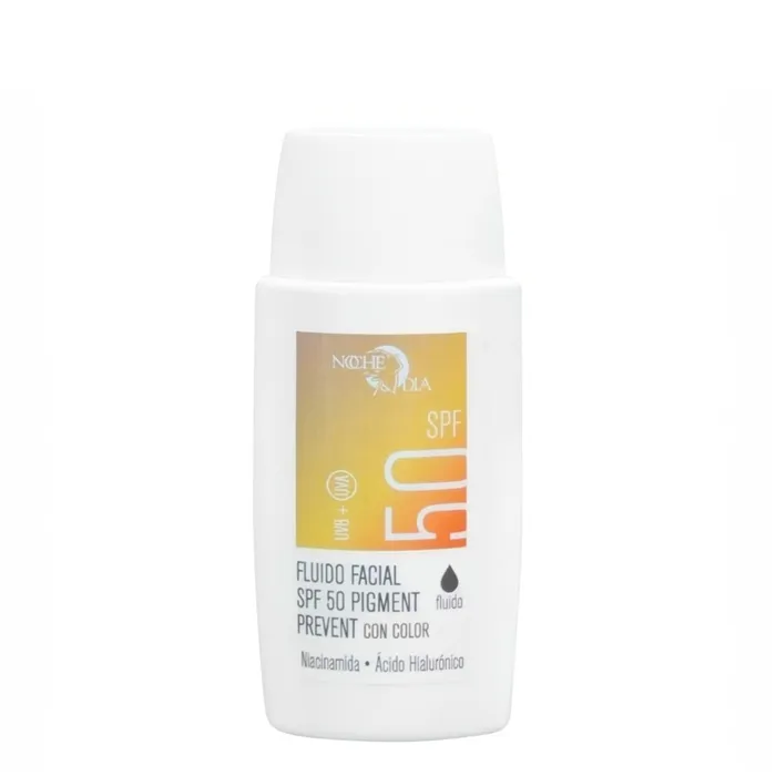 Noche & Dia Fluido Facial Pigmentado Prevent Color SPF50 50ml