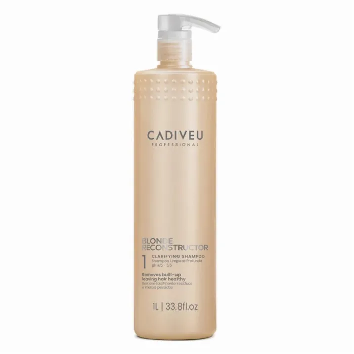 Cadiveu Blonde Reconstructor Clarifying Shampoo 1000ml