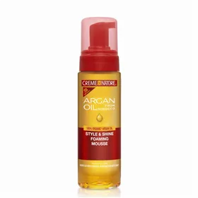 Creme Of Nature Argan Oil Style & Shine Foaming Mousse 207ml