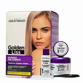 Keratimask Alisado Golden Liss