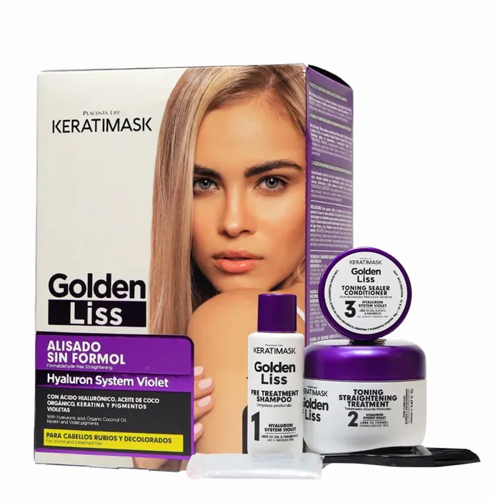 Keratimask Alisado Golden Liss