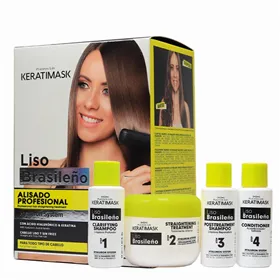 Kit Keratimask Alisado Brasileiro