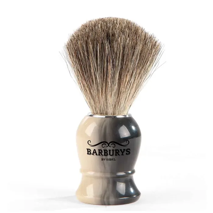 Barburys Blaireau de rasage Grey Horn