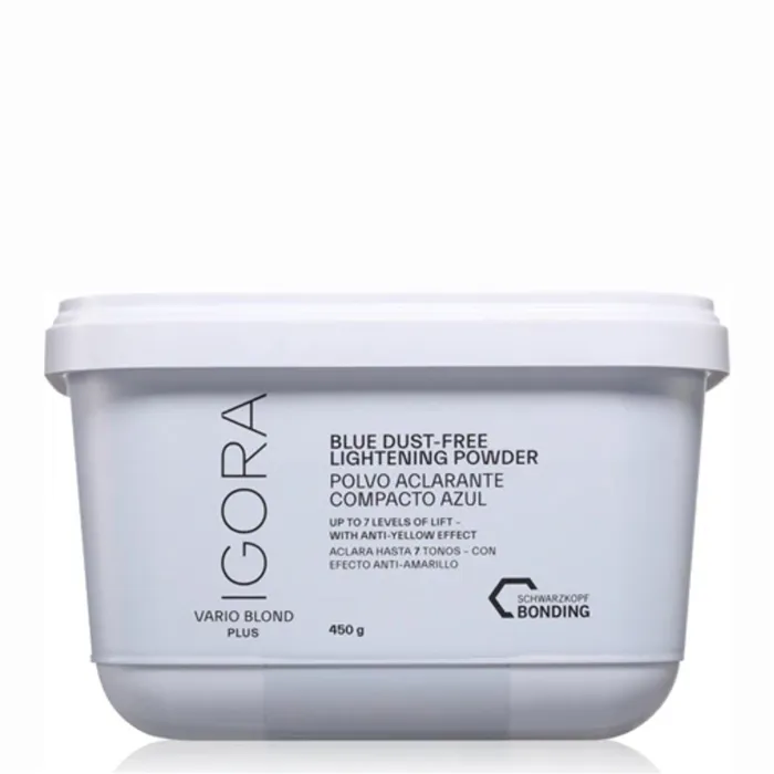 Schwarzkopf Igora Vario Blond Plus Décoloration Bleu 450 g