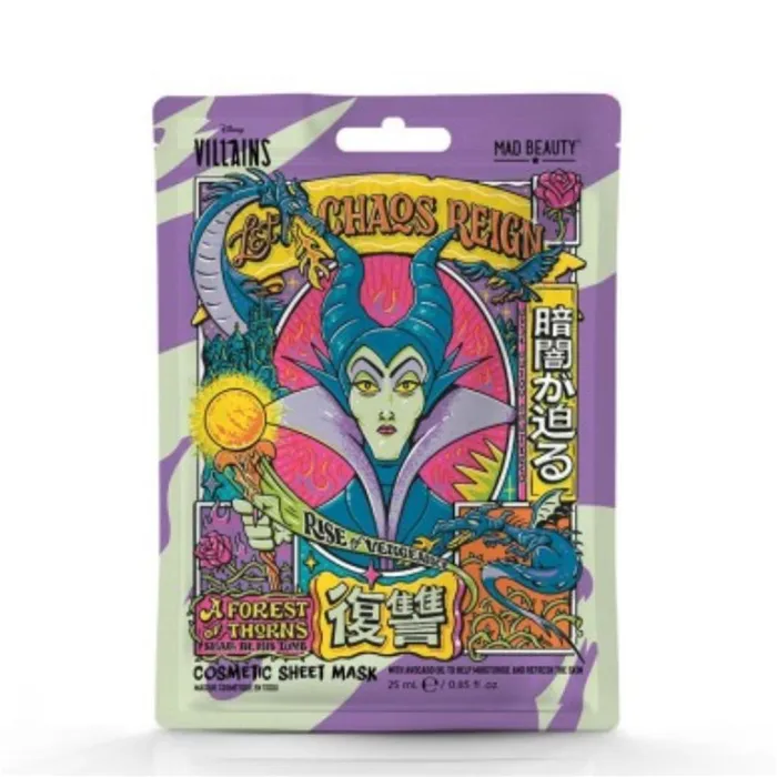 Mad Beauty Wicked Villains Cosmetic Sheet Mask