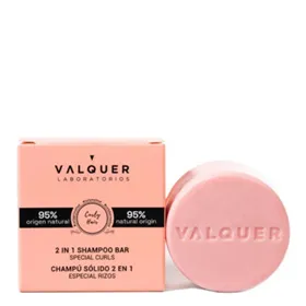 Valquer Champu y Acondicionador Solido 2 en 1 Especial Rizos 70g