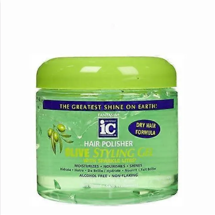 IC Fantasia Hair Polisher Olive Styling Smoothing Gel 567g