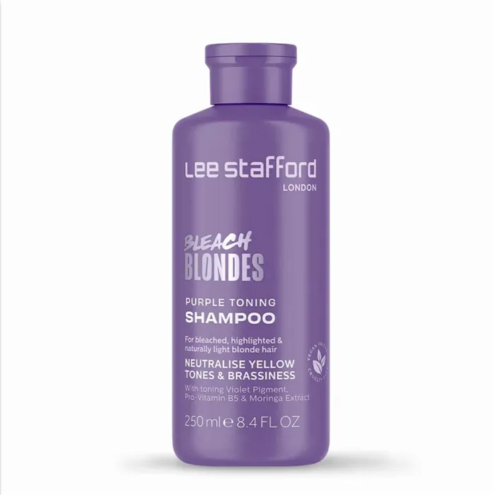 Lee Stafford Bleach Blondes Purple Toning Shampoo 250ml