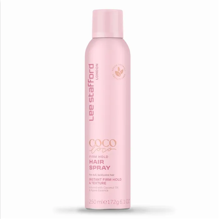 Lee Stafford Coco Loco & Agave Firm Hold Hair Spray 250ml