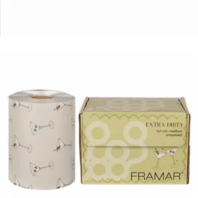 Framar Embossed Medium Rollo Aluminio 97m