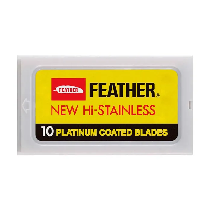 Feather Rechange Rasoir Coupe-Chou Double 10uds