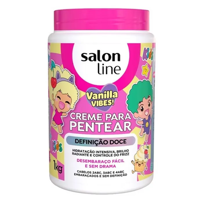 Salon Line Kids Vanilla Vibes Crema Penteado 1kg