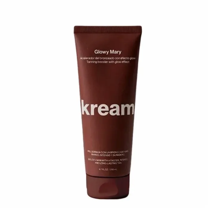 Kream Glowy Mary Acelerador do Bronzeado Efeito Kream 200ml