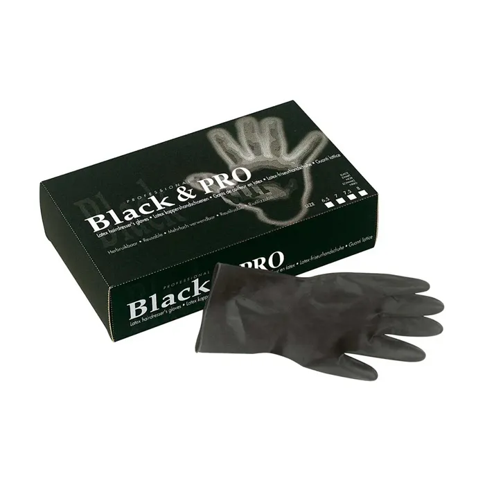 Sibel Black & Pro Luvas de Látex Preto 20uds