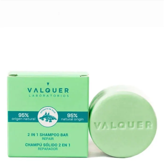 Valquer Champu Solido 2 en 1 Reparador 