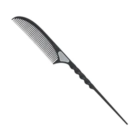 Sibel Carbon Line Peigne carbone CM 22 cm