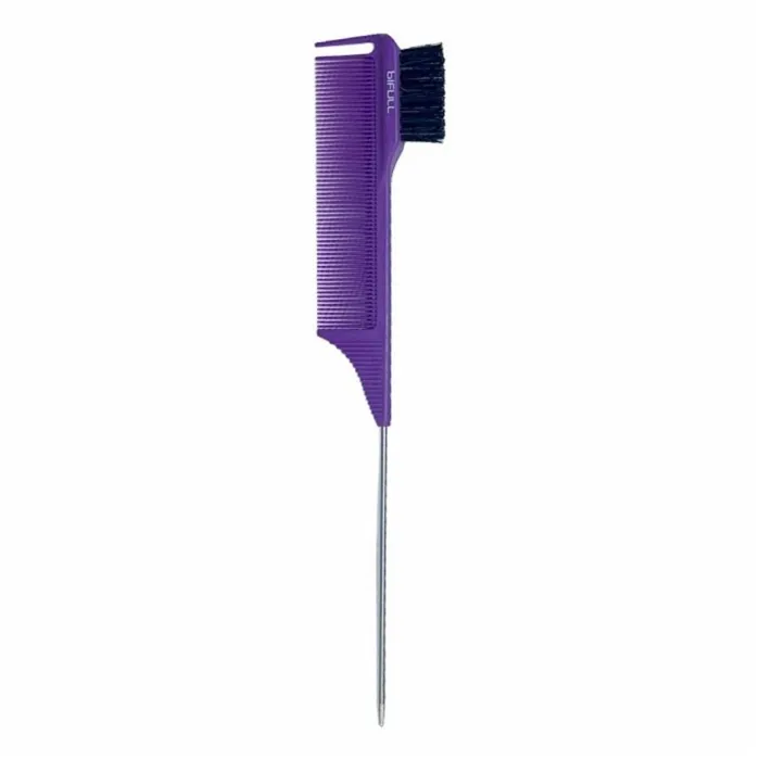 Bifull Edgemaster 2 em 1 Pente de Encrespado + Baby Hair