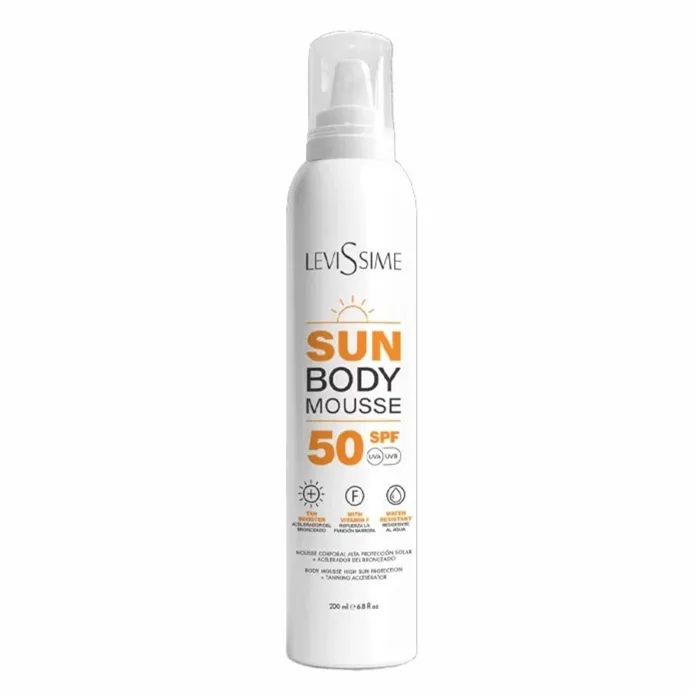 Levissime Sun Body Mousse SPF50 200ml