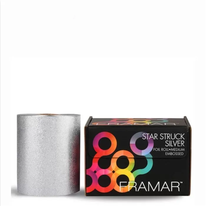 Framar Embossed Medium Rollo Aluminio 97m