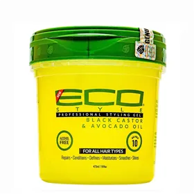 Eco Style Black Castor & Avocado Oil Gel 473ml