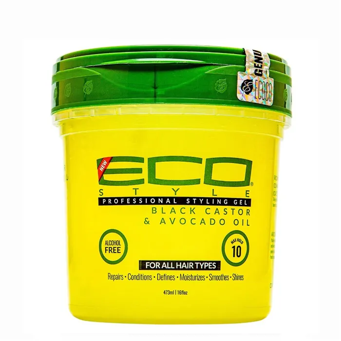 Eco Style Black Castor & Avocado Oil Gel 473ml
