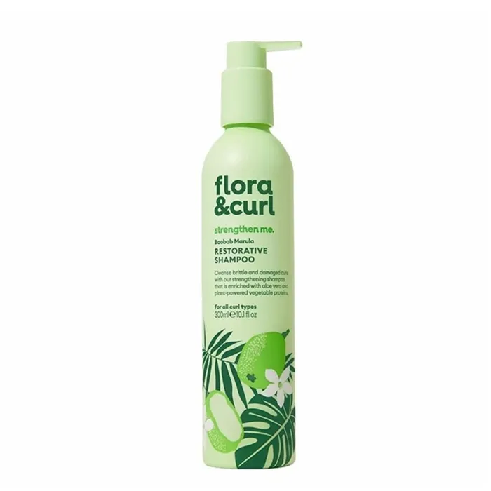 Flora & Curl Baobab Marula Restorative Champô 300ml