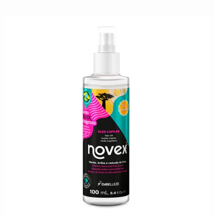 Óleo para Barba Santo Black Novex 100ml