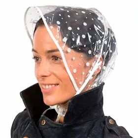 Sibel Touca Chuva Estampado Snow