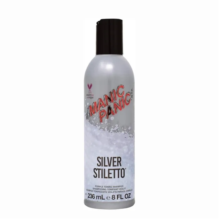 Manic Panic Silver Stiletto Purple Toning Shampoo 236ml