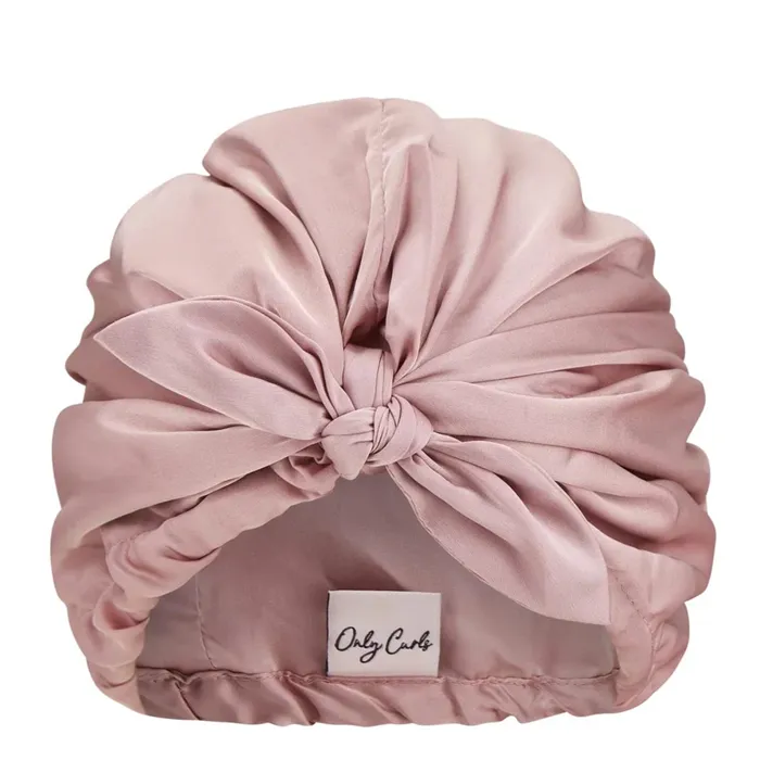 Turban de nuit satiné Only Curls