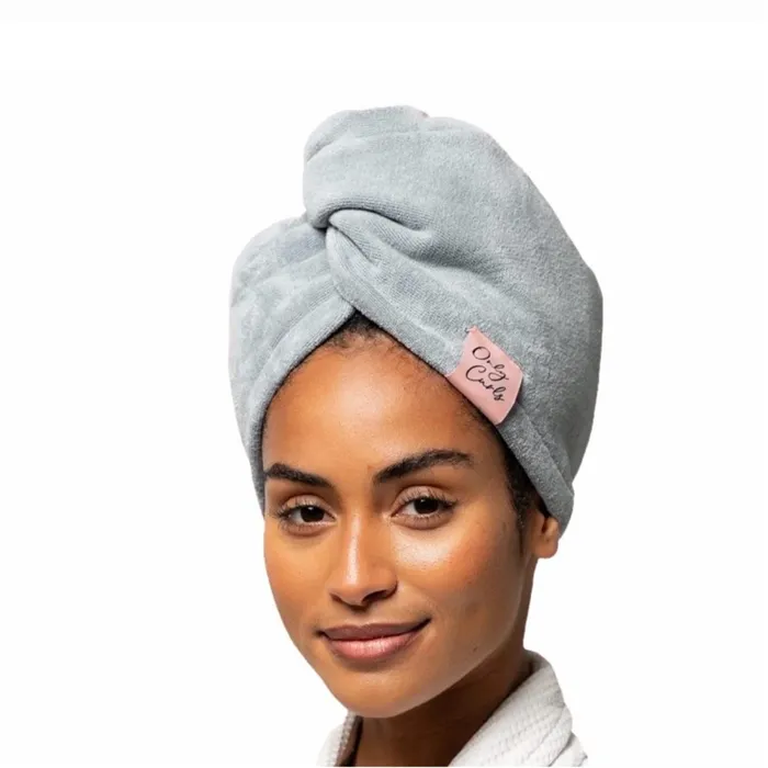 Toalha de Cabelo Only Curls Wrap Cinza