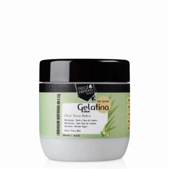 Gelatina Capilar Real Natura Aloe Vera 500ml
